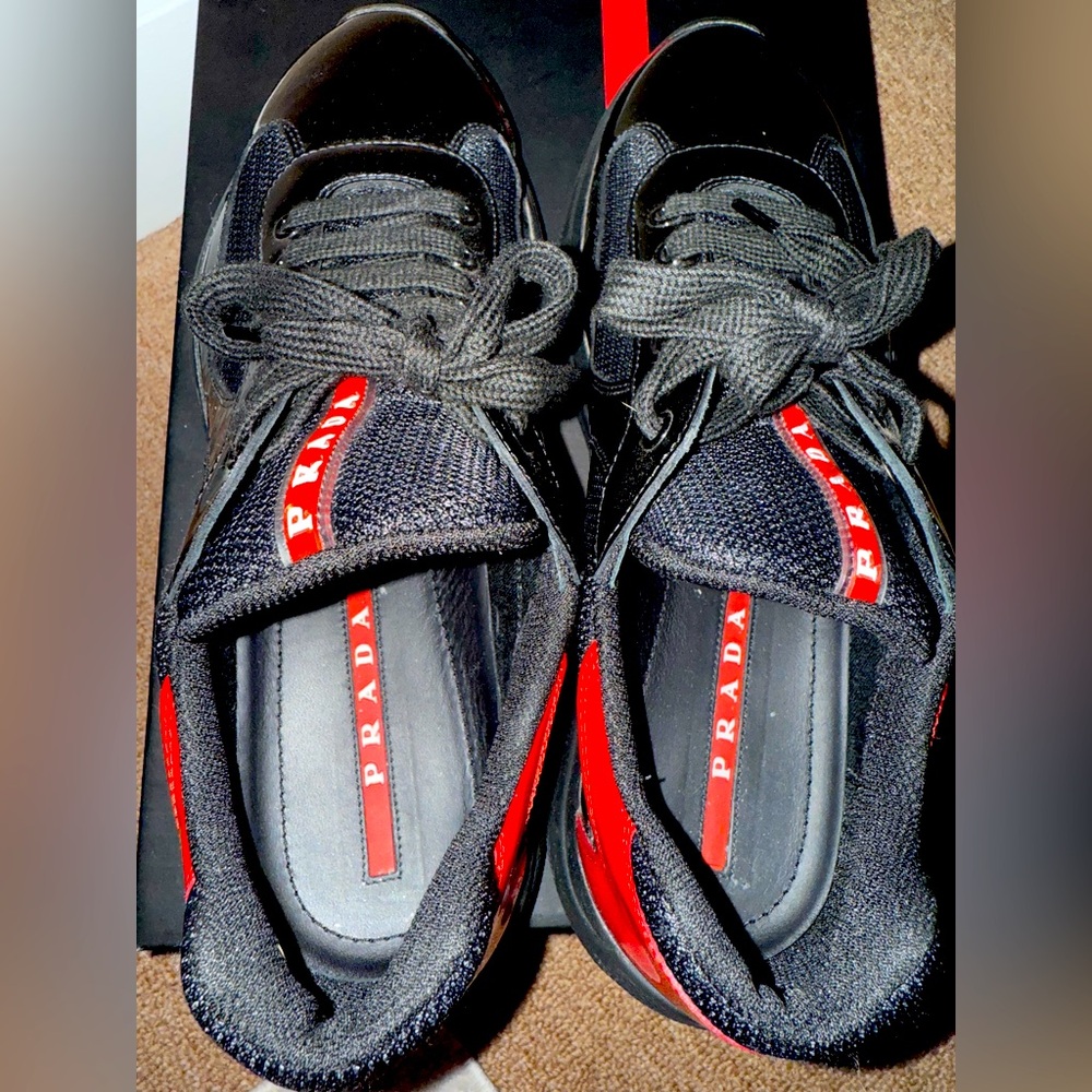 America's Cup Patent Leather Sneakers MEN